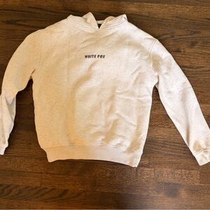 White Fox Boutique Cream hoodie